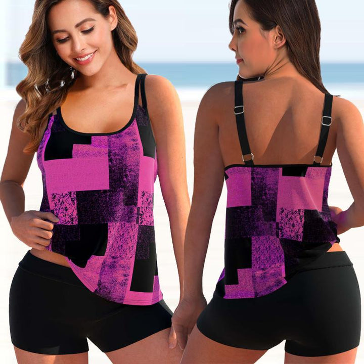 Hallie | Transparent Two-Piece Swimsuit