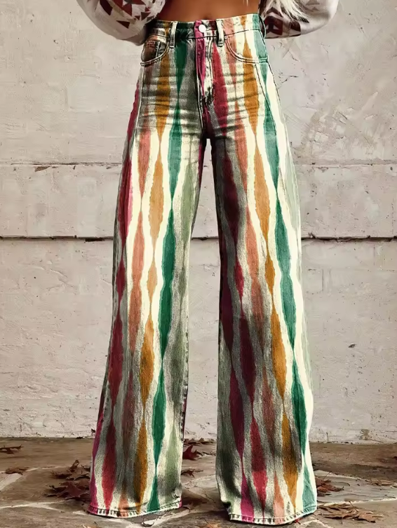 Isabella - Pantaloni boho eleganți