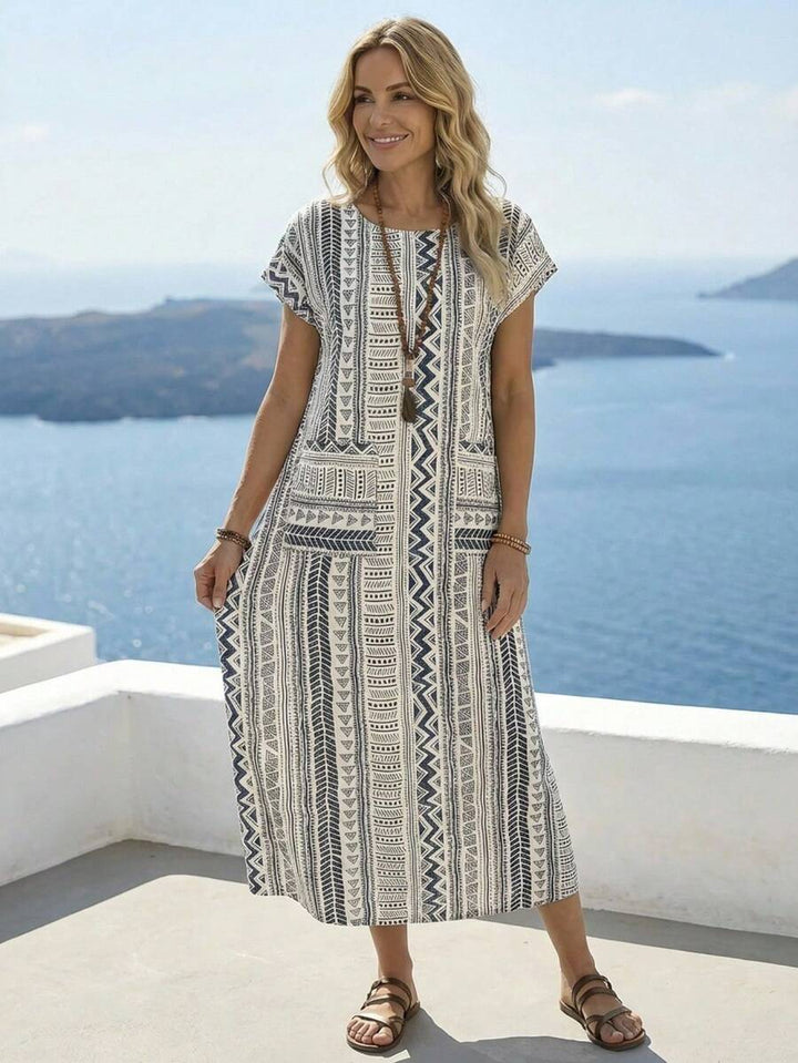 Rose™ — Rochie elegantă geometrică