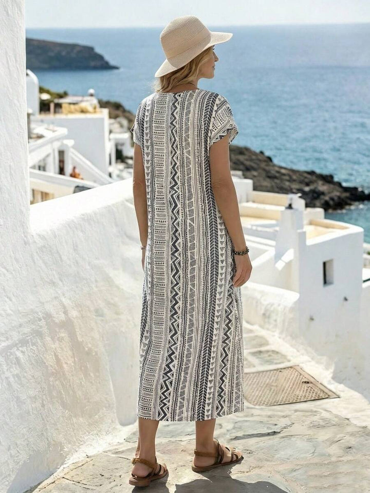 Rose™ — Rochie elegantă geometrică