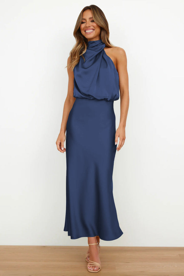 Violet™ | Rochie drapată Sahara