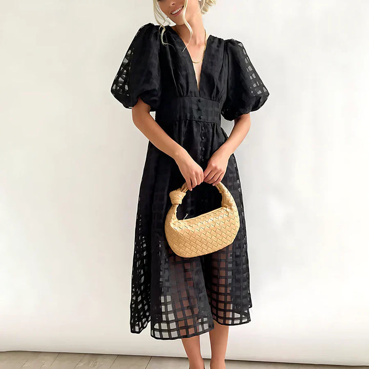 Sophia™ | Rochie midi romantică