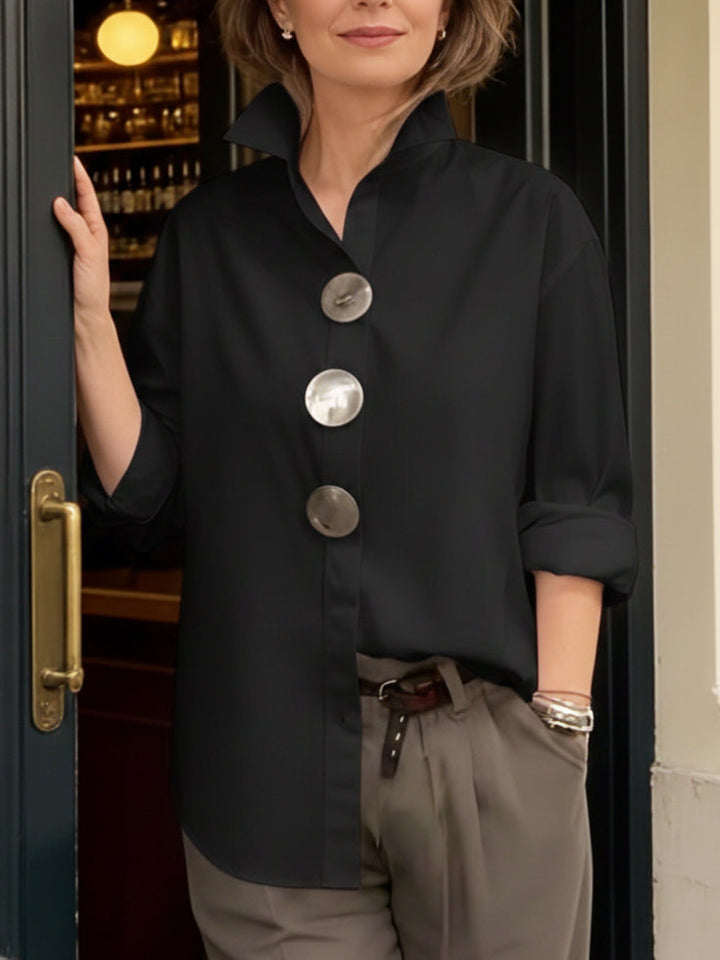 Ariana™ — Cămașă elegantă din mătase și bumbac