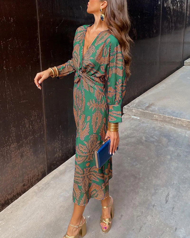 Harper™ | Rochie elegantă cu mâneci lungi și...