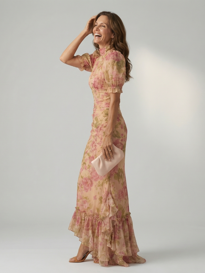 Vianne | Rochie maxi moale