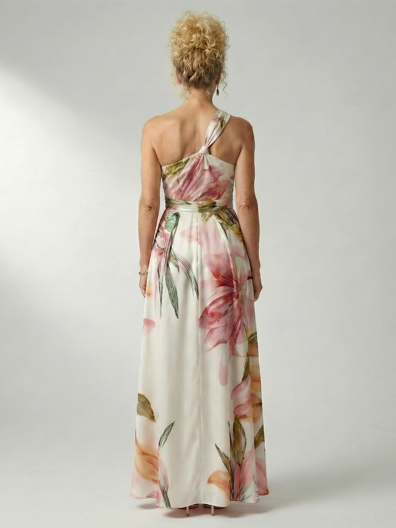 Amiel | Rochie maxi ușoară cu imprimeu floral