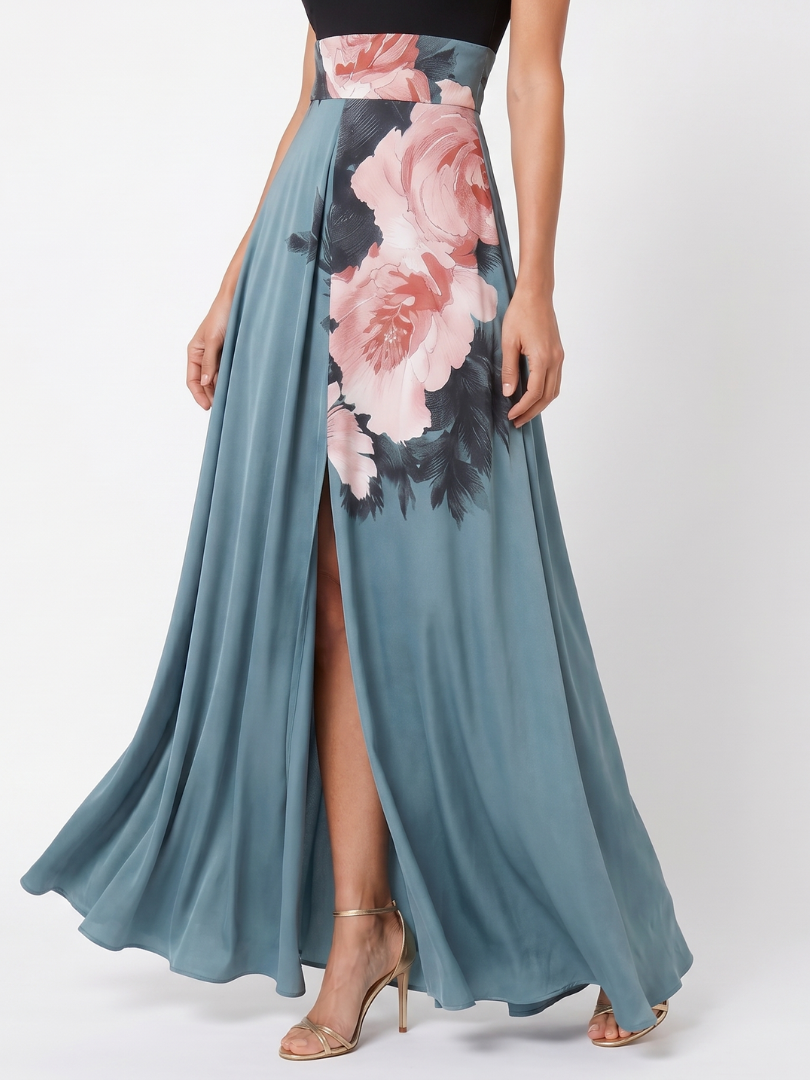 Olympas | Rochie maxi florală