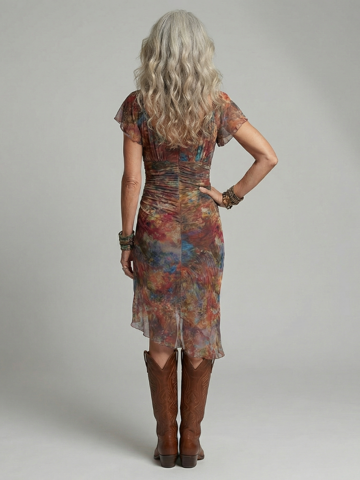 Aeris | Rochie midi calmă