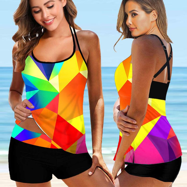 Hallie | Transparent Two-Piece Swimsuit