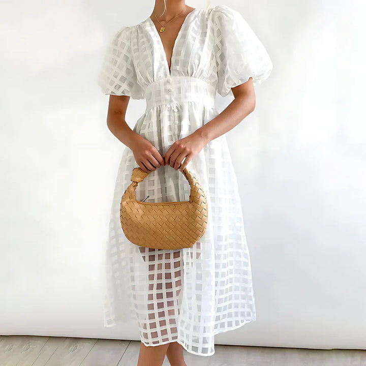 Sophia™ | Rochie midi romantică