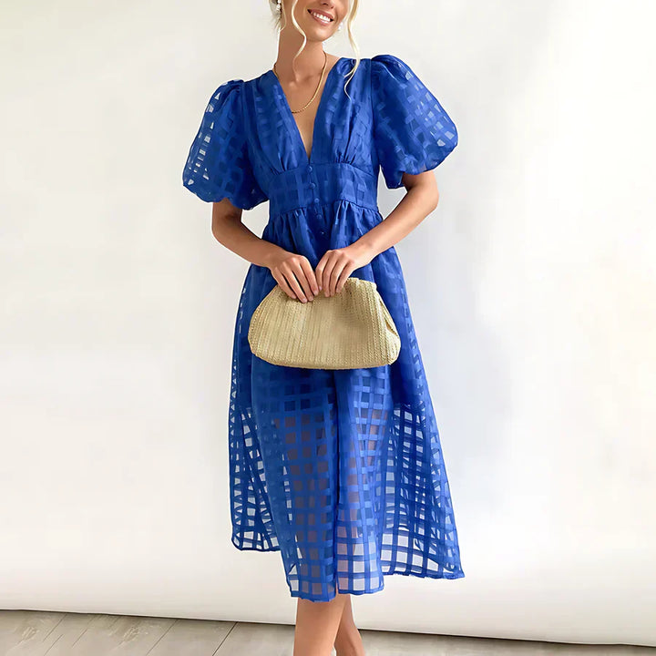 Sophia™ | Rochie midi romantică