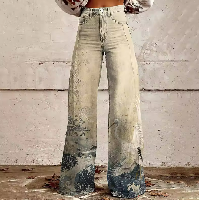 Ondata™ — Pantaloni boemi eleganti