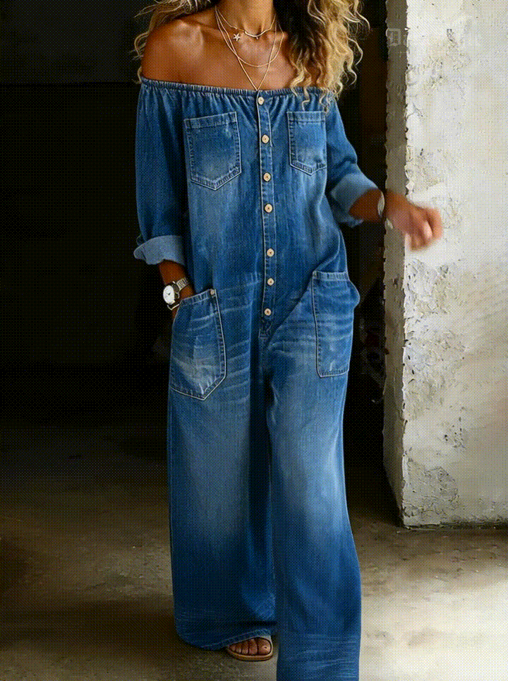 Elena | Off-Shoulder Overall