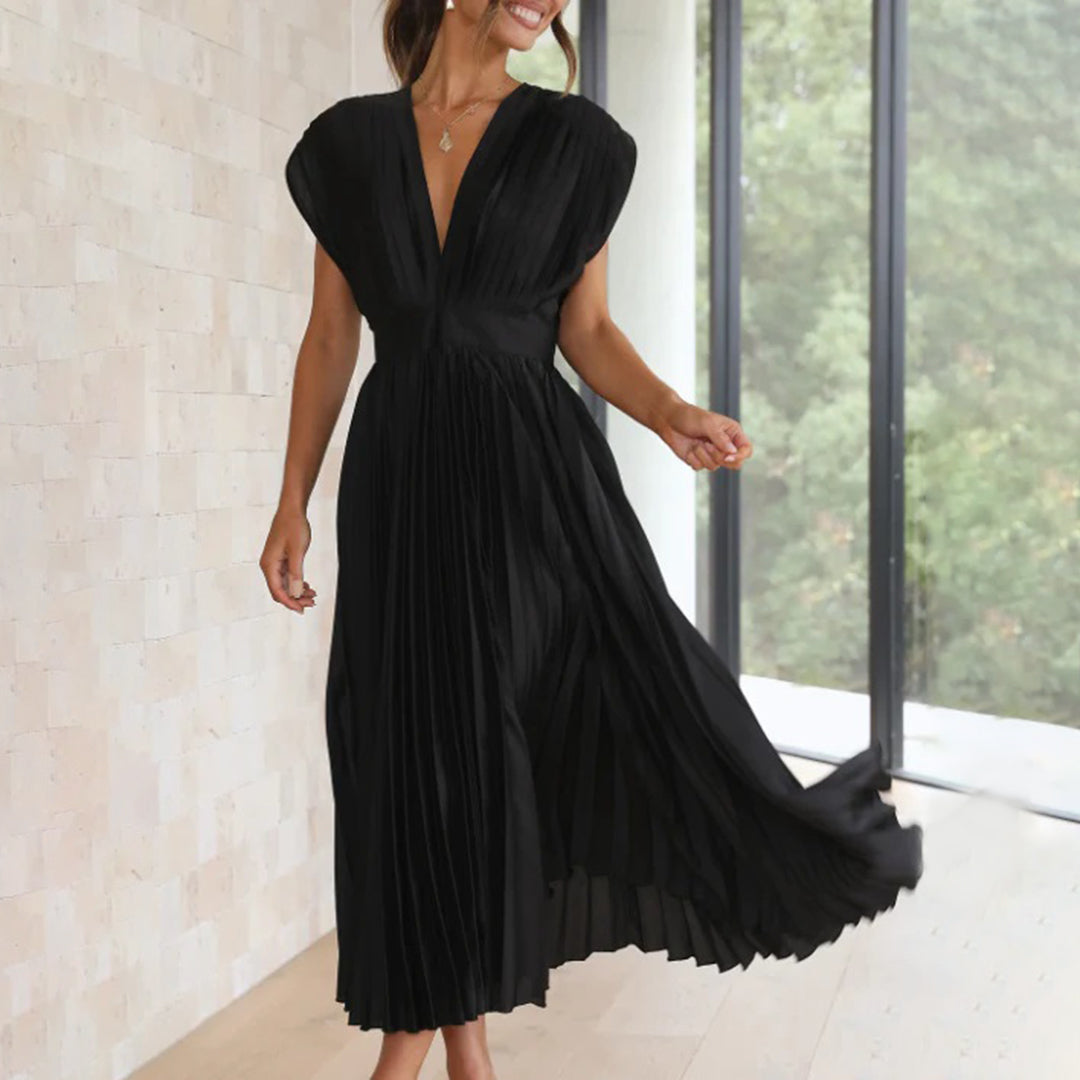 Marni™ | Rochie midi plisată atemporală