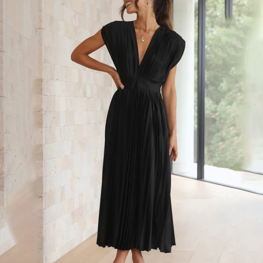 Marni™ | Rochie midi plisată atemporală