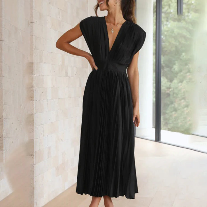Marni™ | Rochie midi plisată atemporală