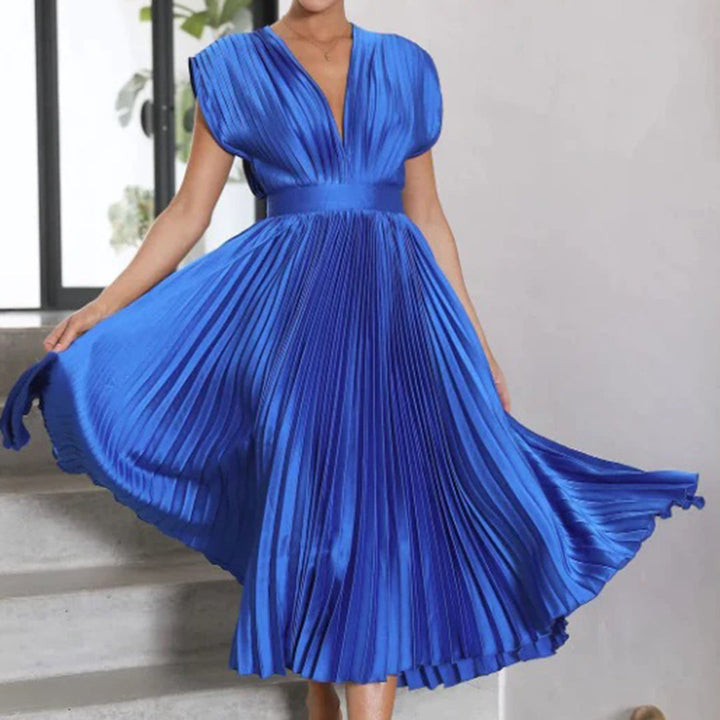 Marni™ | Rochie midi plisată atemporală