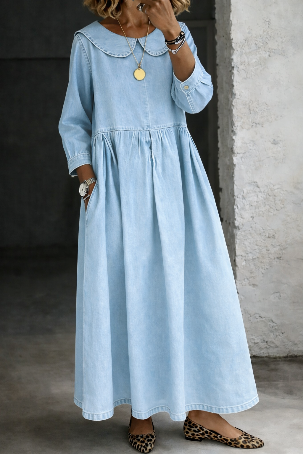 Clara | Rochie din denim