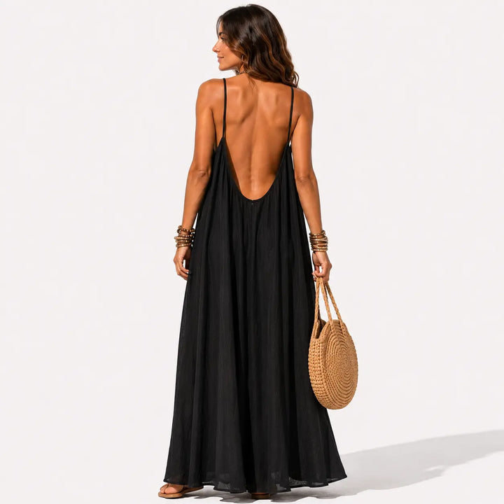 Clara™ — Rochie elegantă midi din satin