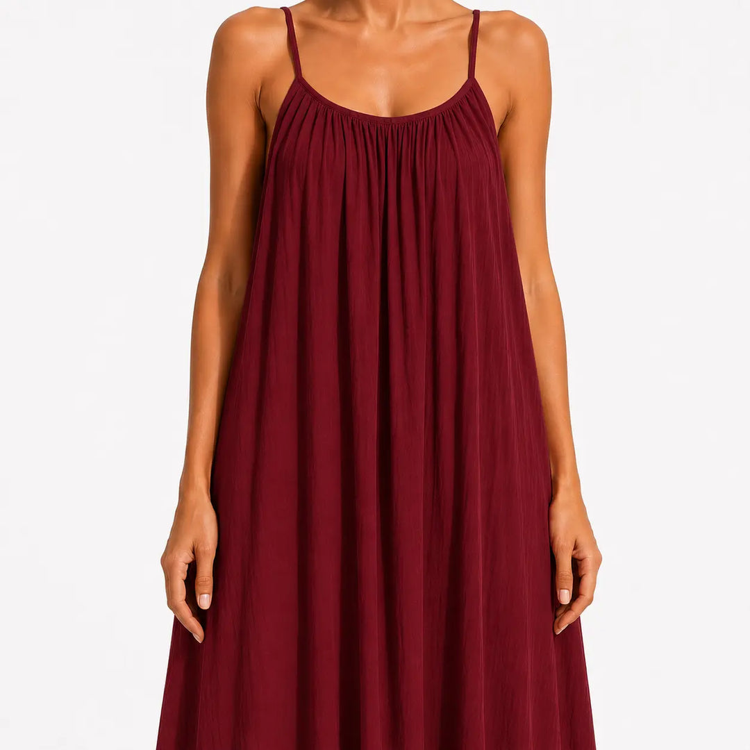 Clara™ — Rochie elegantă midi din satin