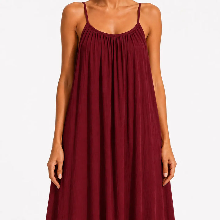 Clara™ — Rochie elegantă midi din satin