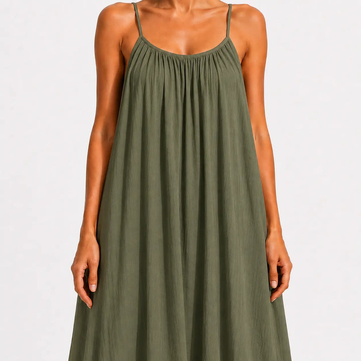 Clara™ — Rochie elegantă midi din satin