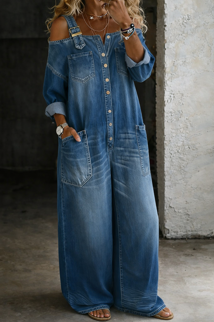 Sophia | Denim-Jumpsuit