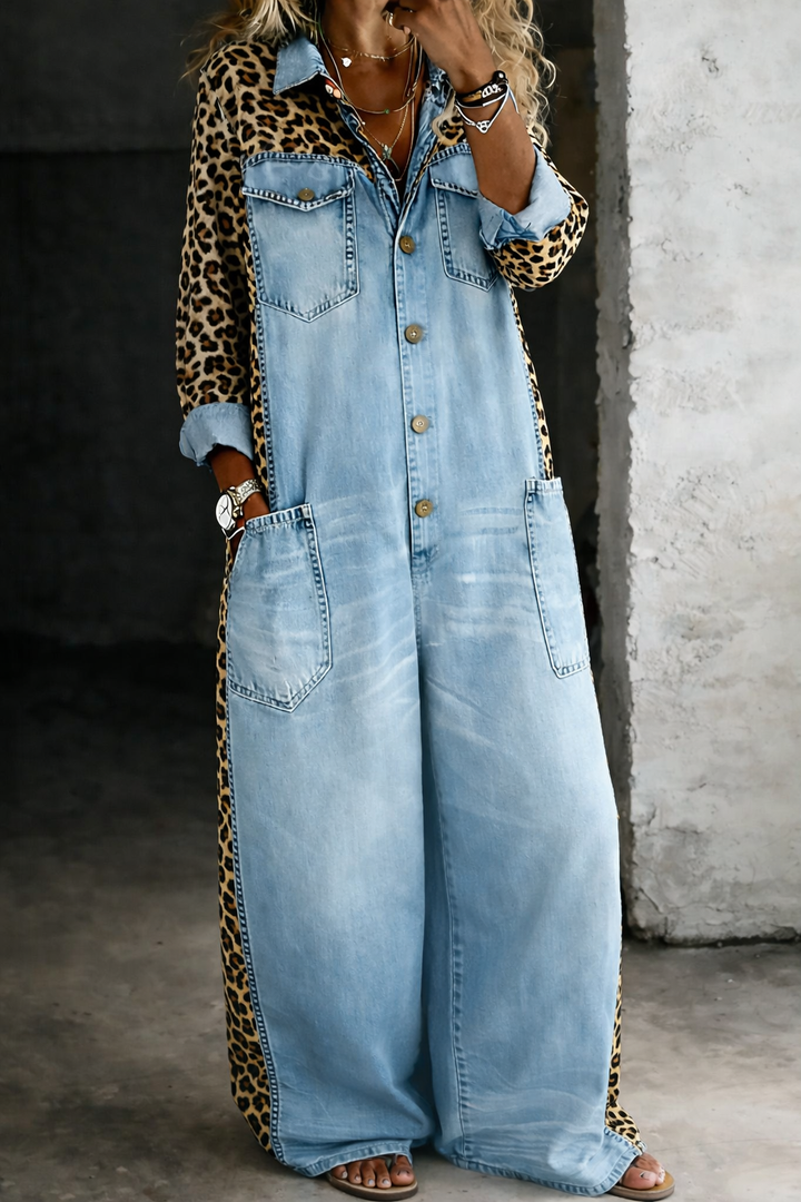 Amanda | Denim-Jumpsuit