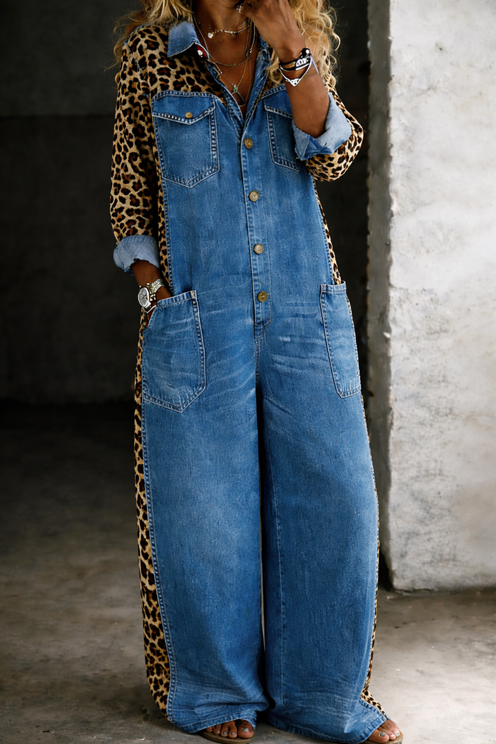 Amanda | Denim-Jumpsuit