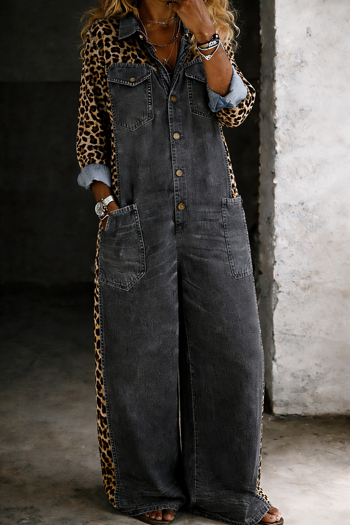 Amanda | Denim-Jumpsuit