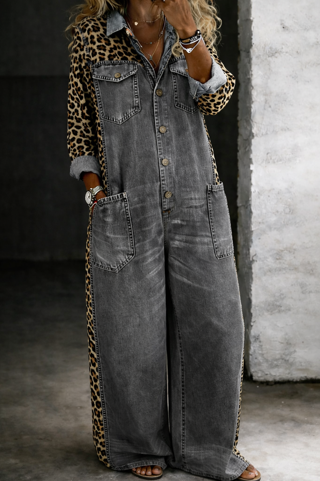 Amanda | Denim-Jumpsuit