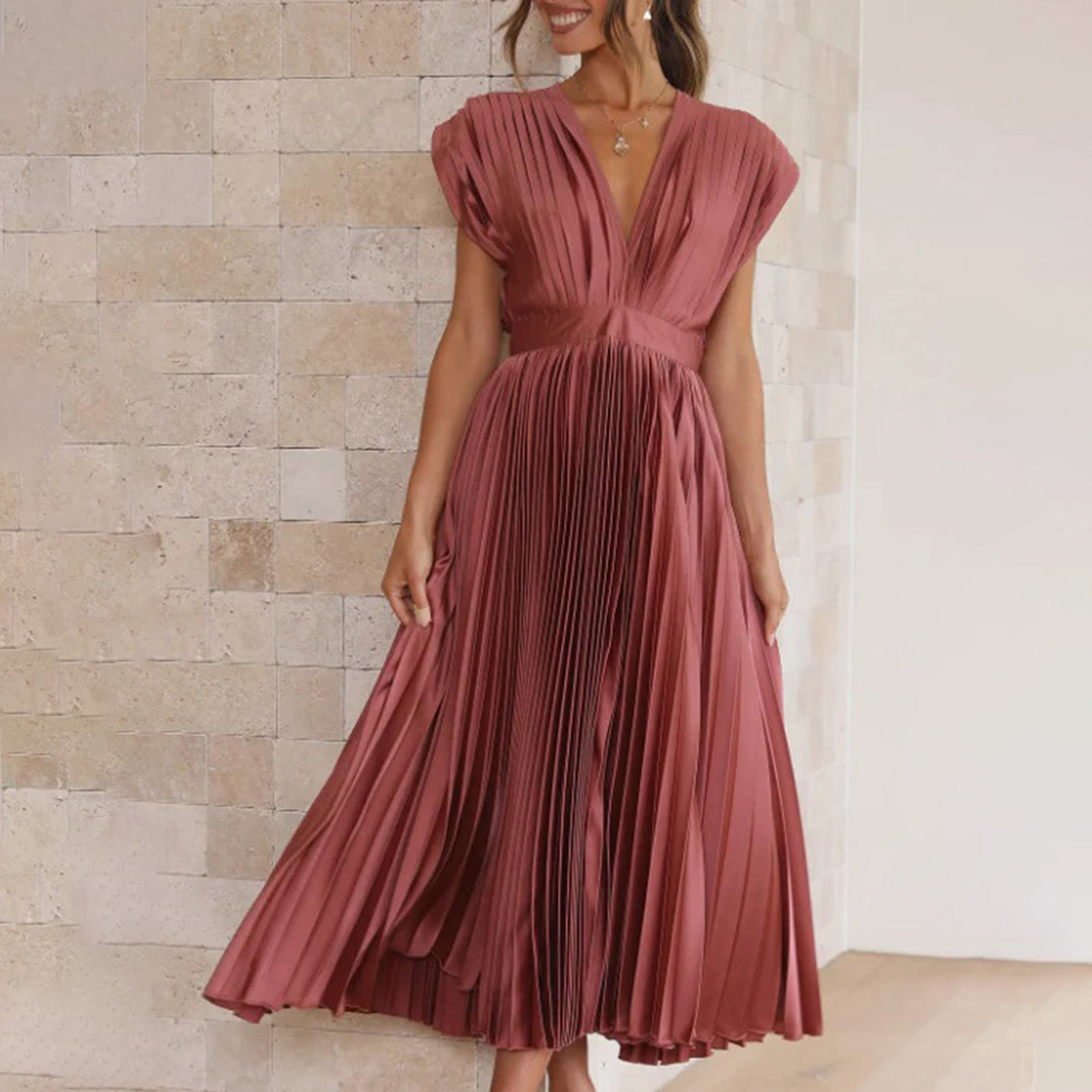 Marni™ | Rochie midi plisată atemporală