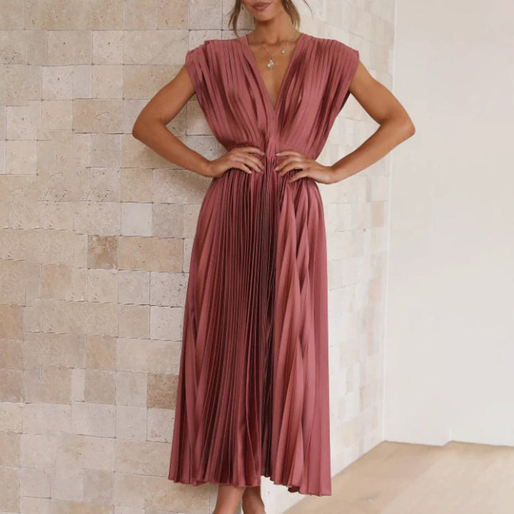 Marni™ | Rochie midi plisată atemporală