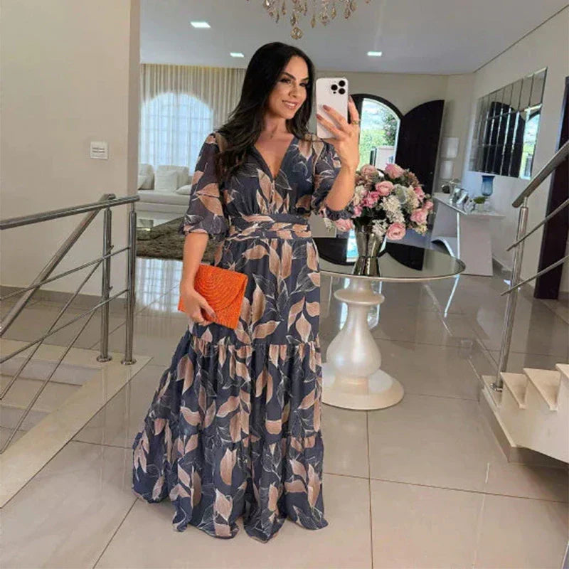 Amelia™ | Rochie romantică florală