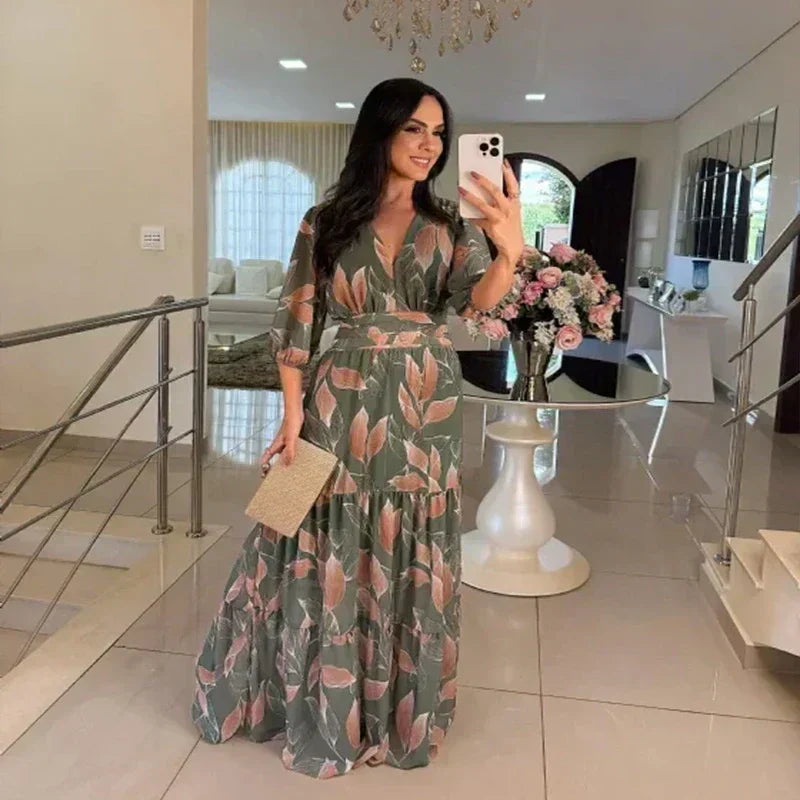 Amelia™ | Rochie romantică florală