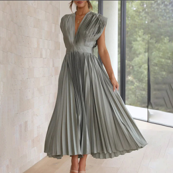 Marni™ | Rochie midi plisată atemporală