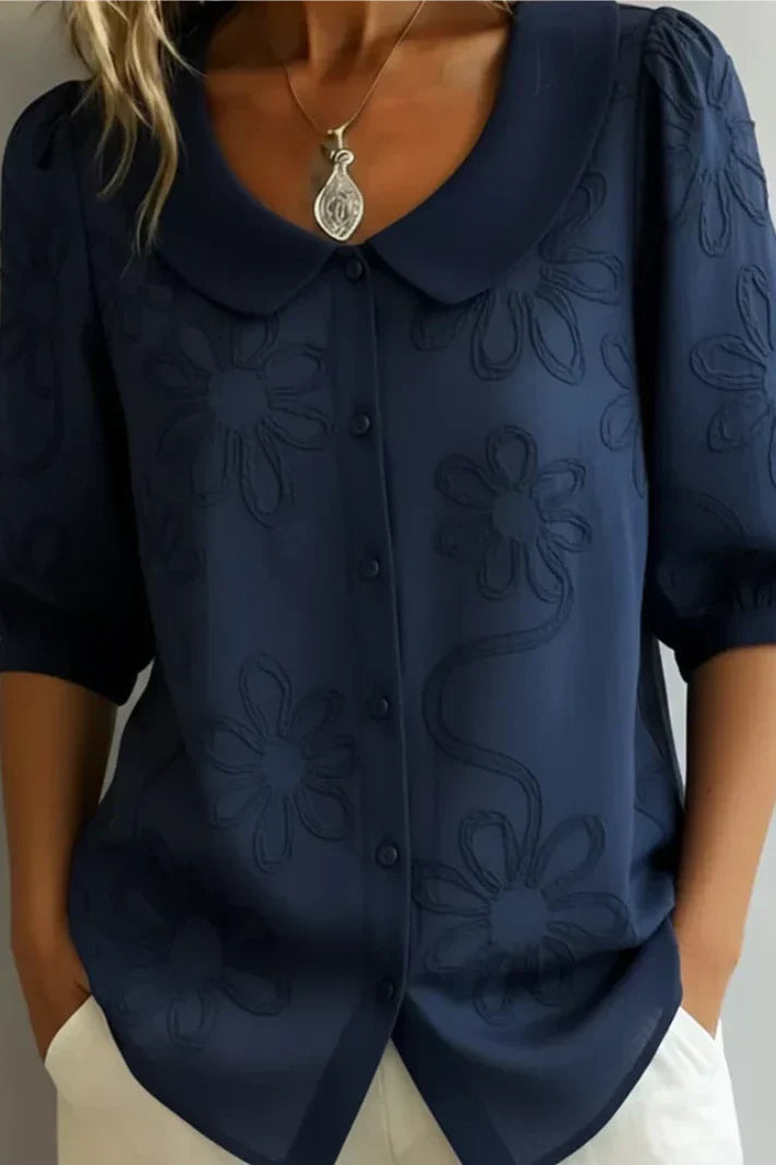 Liliana™ — Bluză elegantă cu model floral