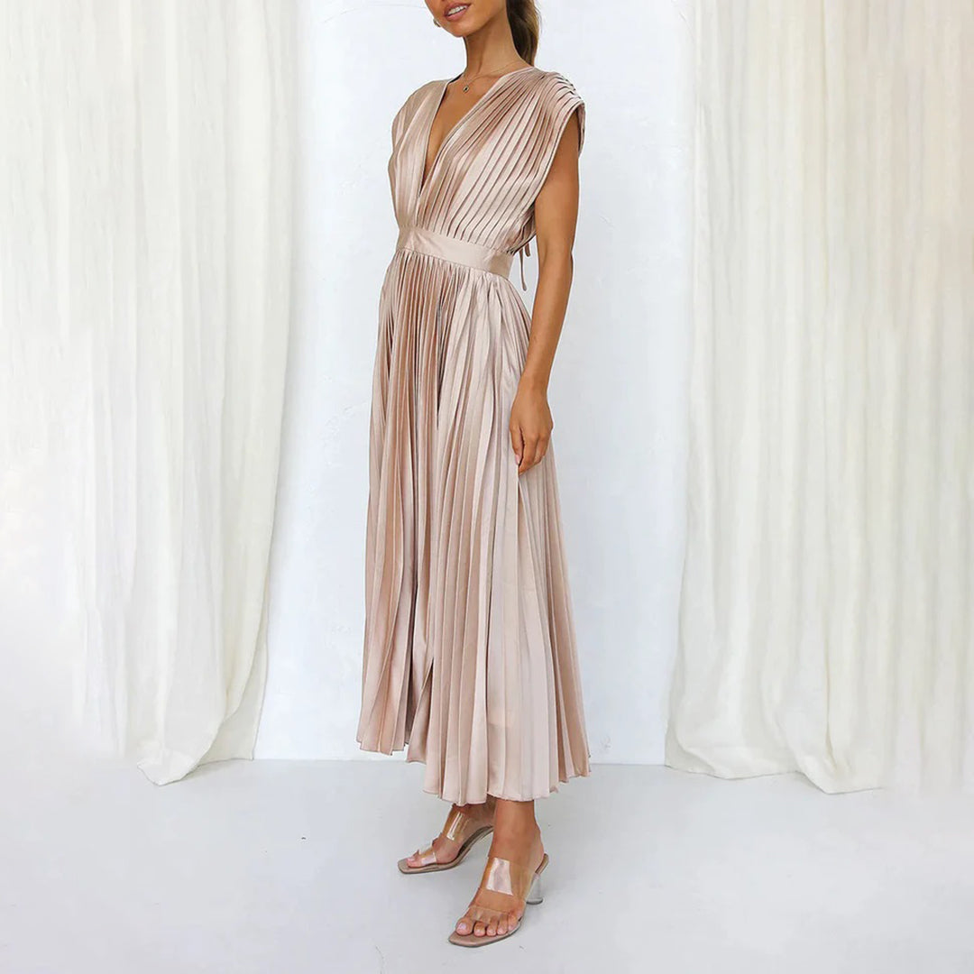 Marni™ | Rochie midi plisată atemporală
