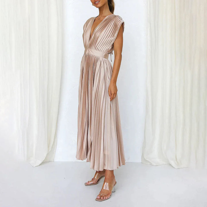Marni™ | Rochie midi plisată atemporală
