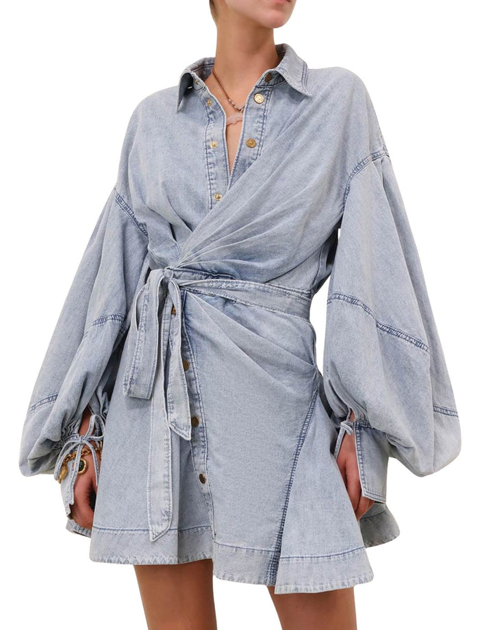 Noemi™ | Rochie Denim Petrecută