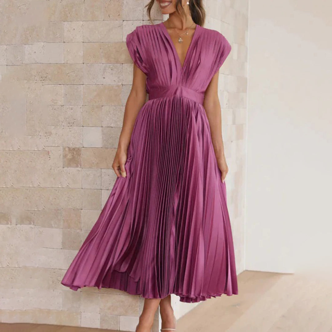 Marni™ | Rochie midi plisată atemporală