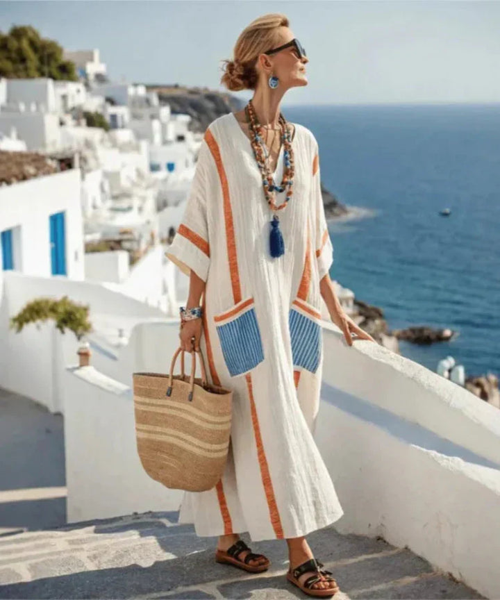 Amara — Rochie maxi elegantă și fluidă pentru femei