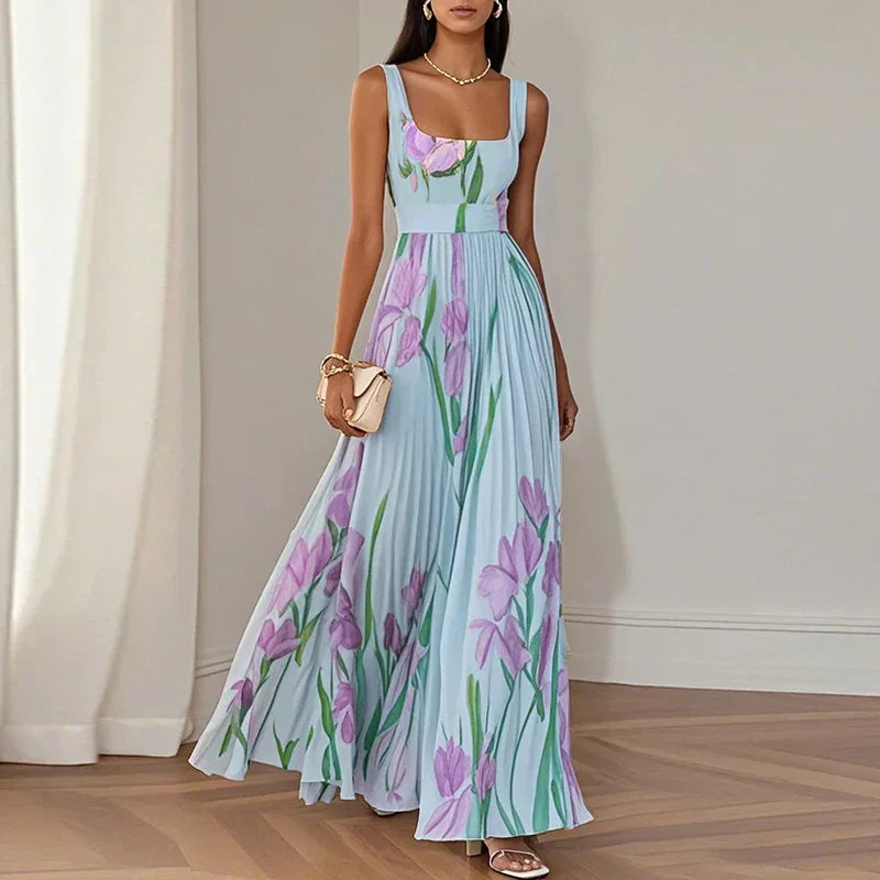 Oriah™ | Rochie maxi florală în linie A