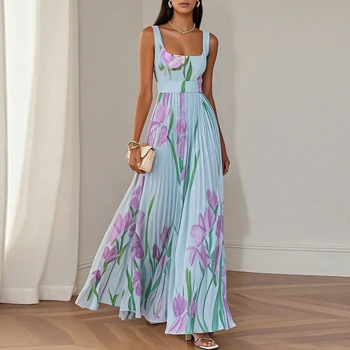 Oriah™ | Rochie maxi florală în linie A