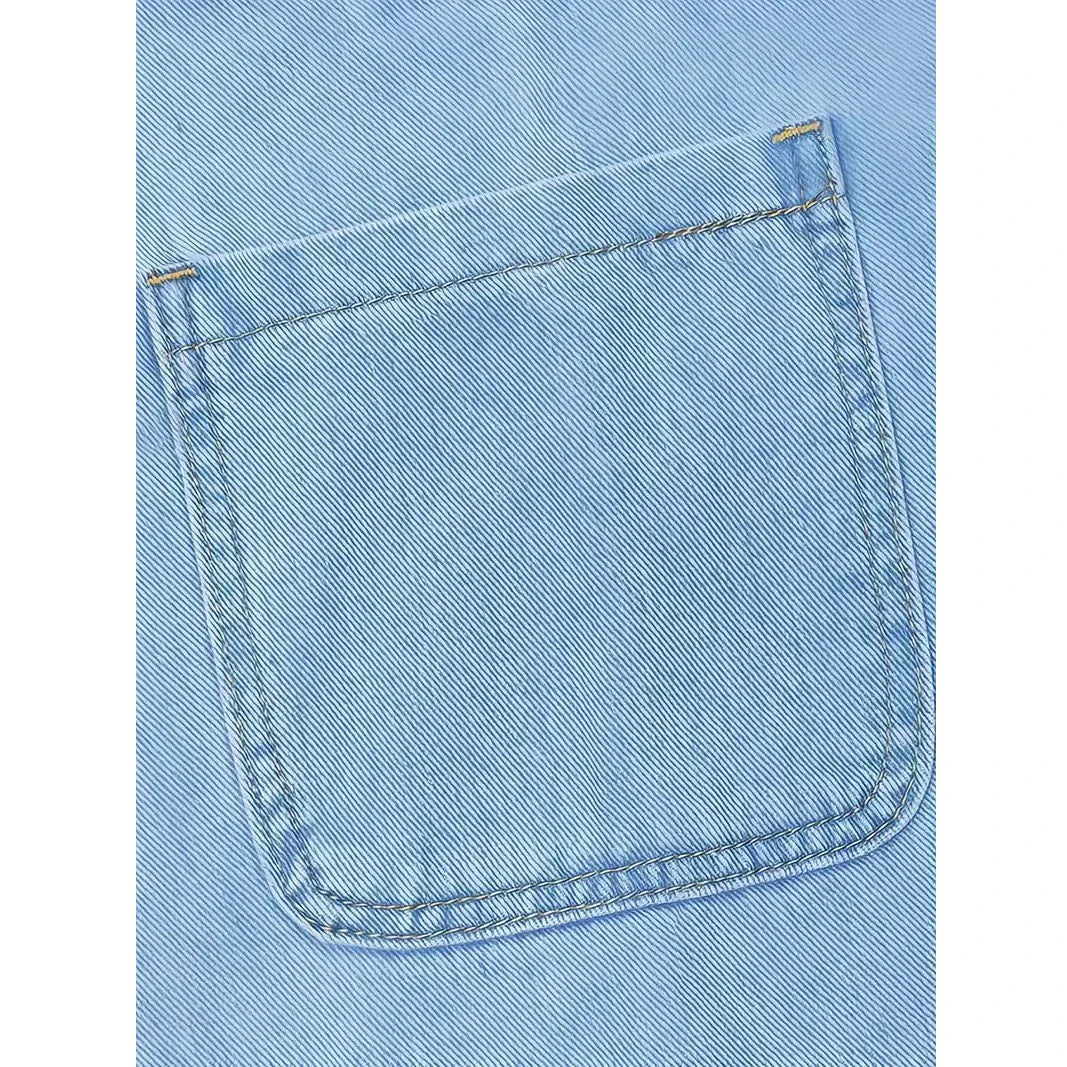Loren | Rochie cu aspect de denim