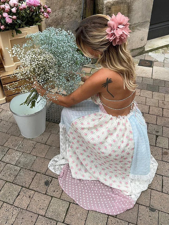 Isabella™ | Rochie de vară patchwork