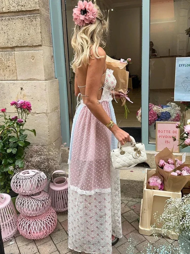 Isabella™ | Rochie de vară patchwork