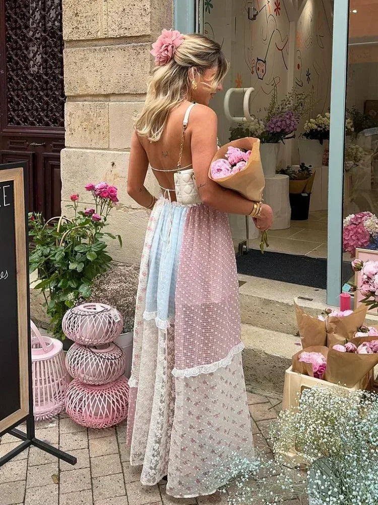 Isabella™ | Rochie de vară patchwork