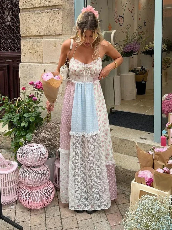 Isabella™ | Rochie de vară patchwork