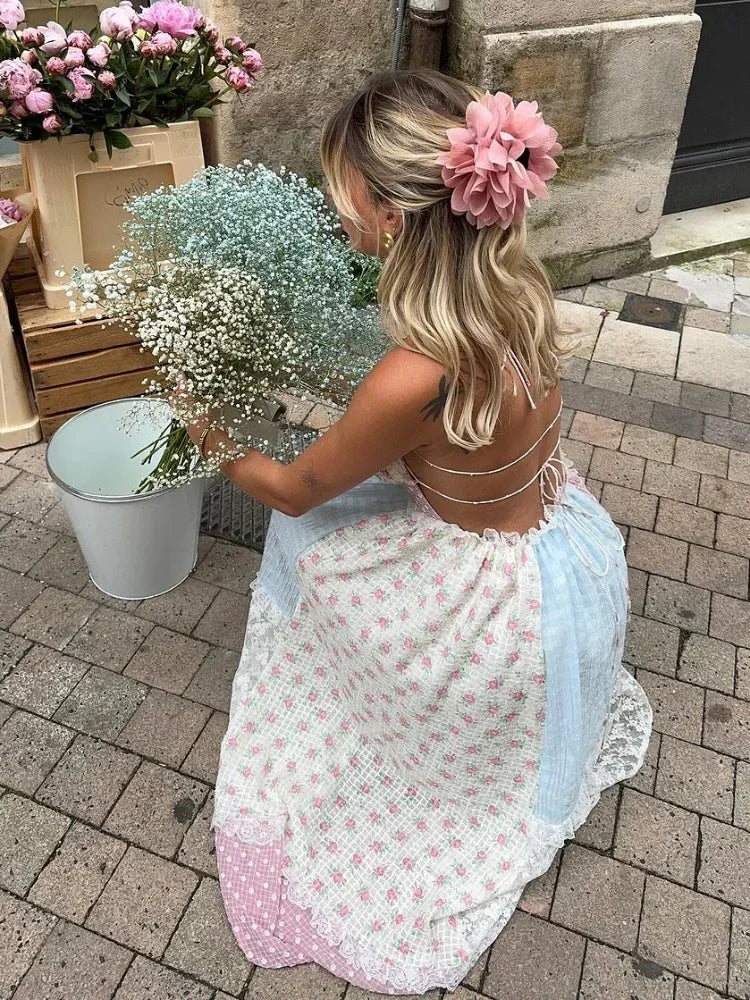Isabella™ | Rochie de vară patchwork